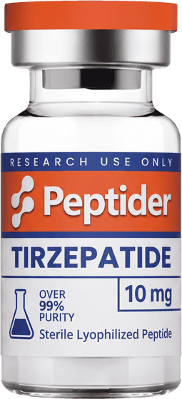 TIRZEPATIDE — фото флакона Peptider